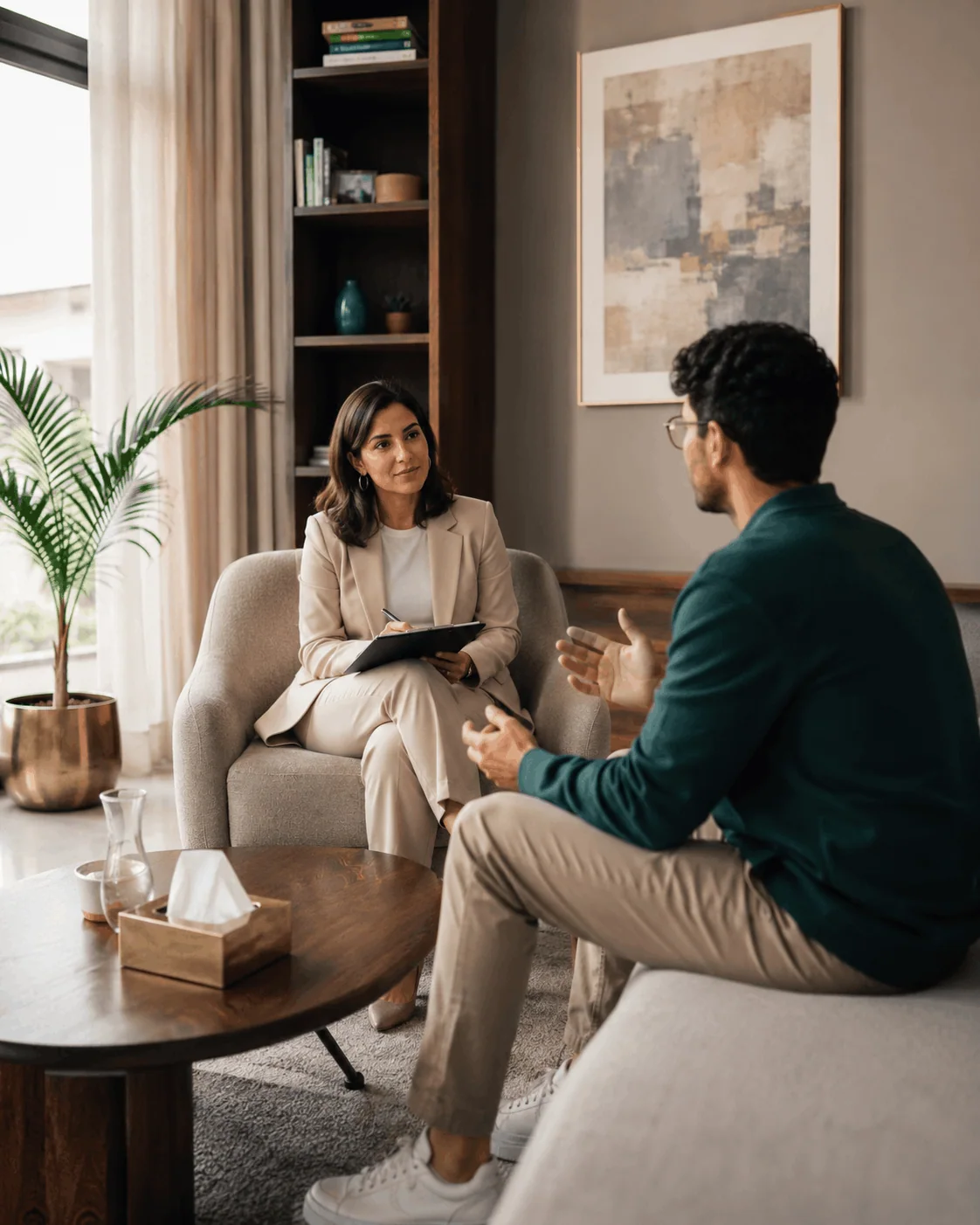 Un échange d’accompagnement psychologique
