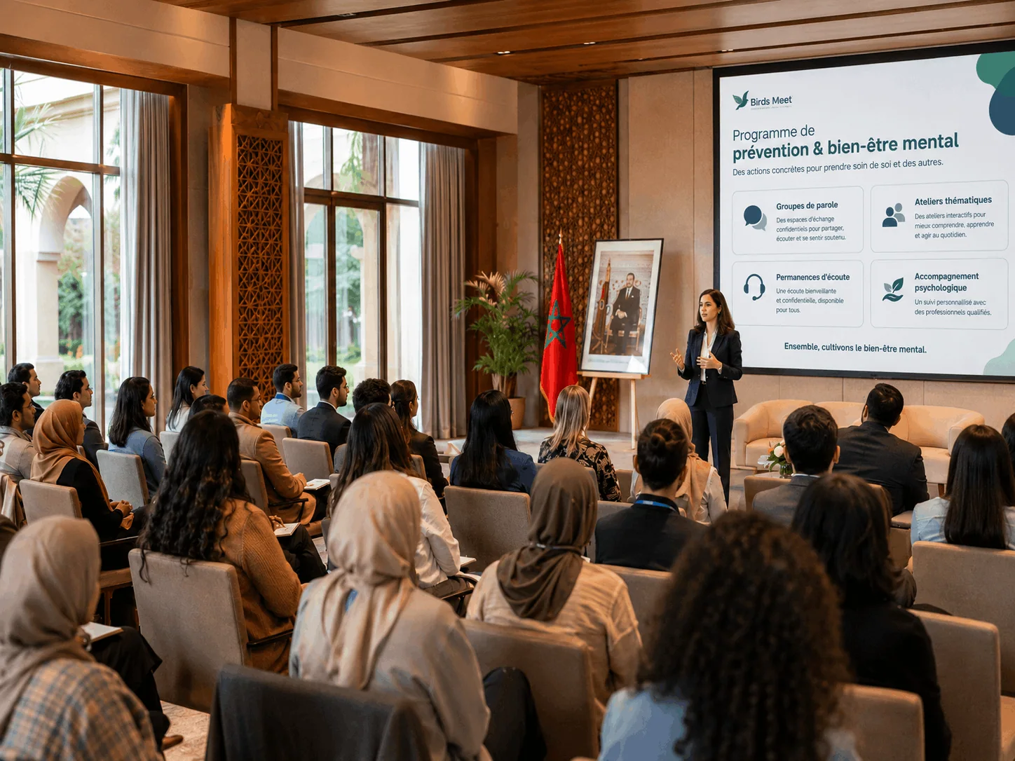 Une conférence Birds Meet au Maroc